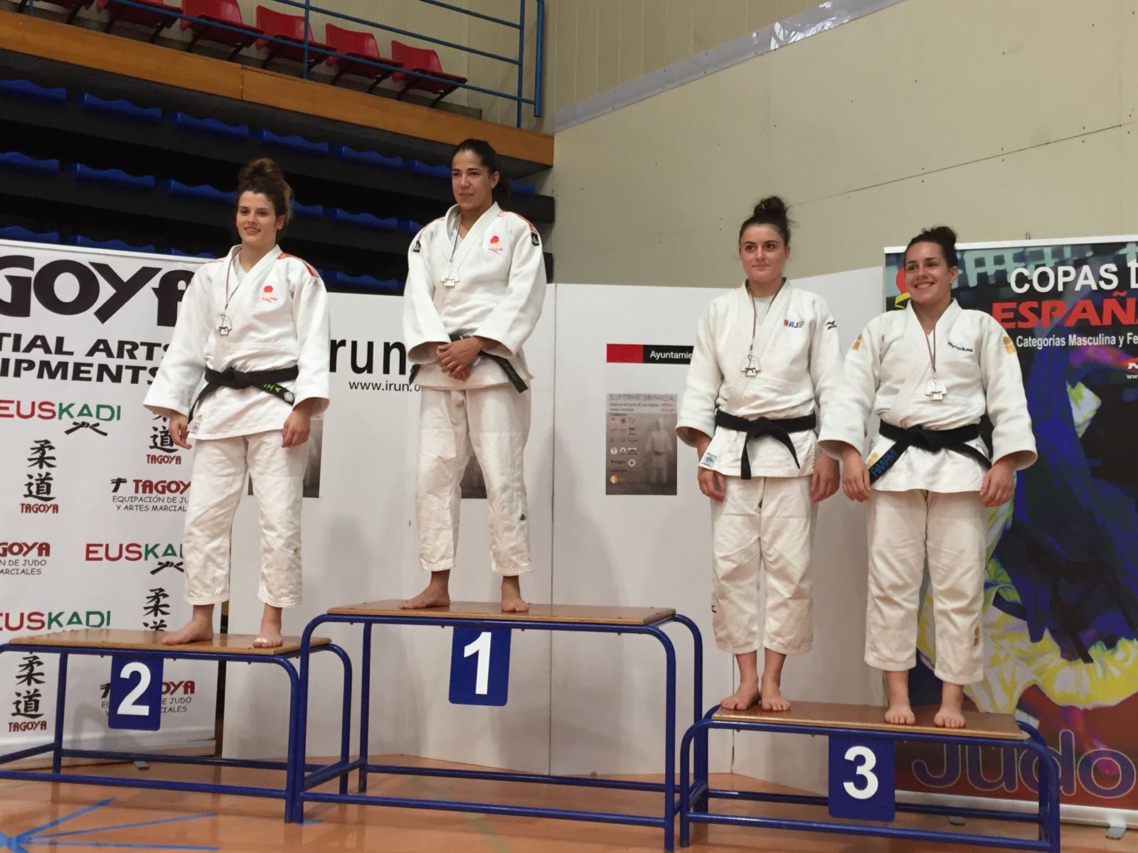 PLATA y BRONCE en la Supercopa Espa&ntilde;a Absoluta Irun 01-10-16.